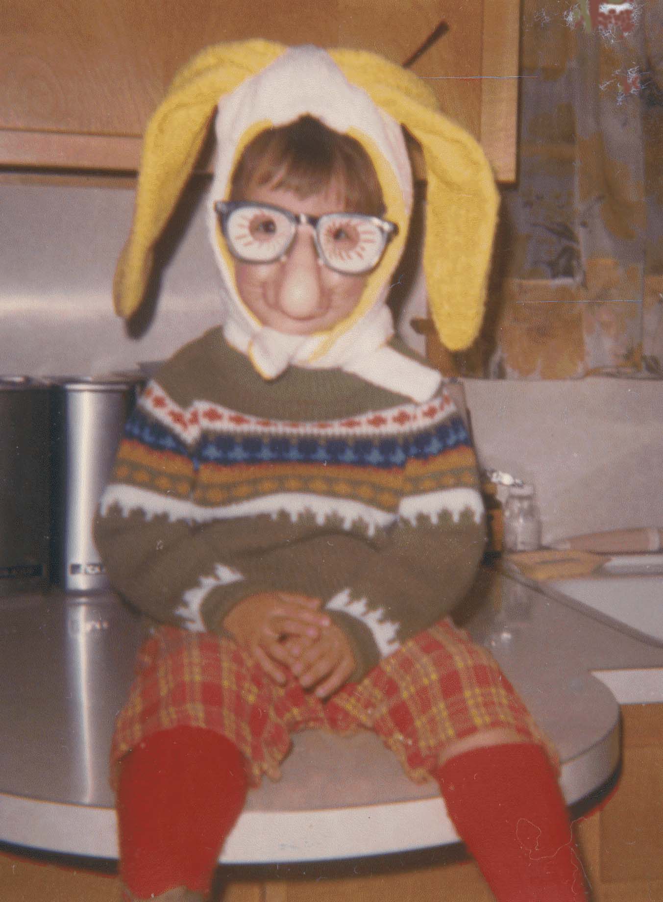 3 year old Jeff in Halloween costume